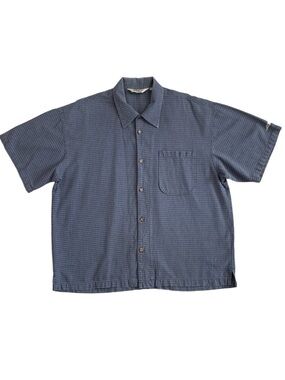 No Fear Face Vintage Short Sleeve Button DowShirt Size XL